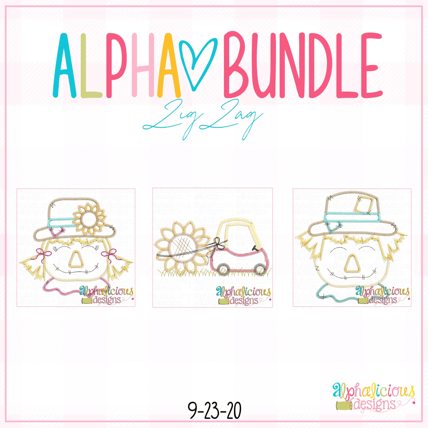 ALPHA BUNDLE-9/25/20 Release-ZigZag Stitch