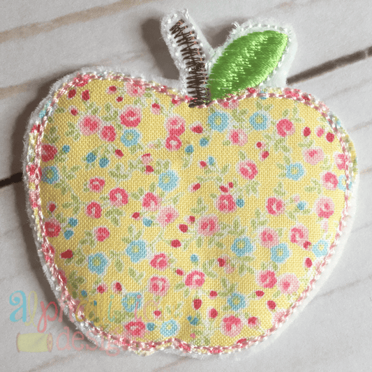 Apple Feltie- Triple Bean