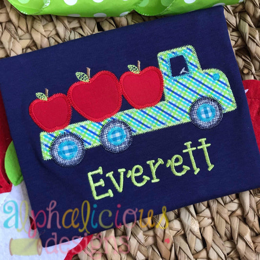 Apple Pickin Flat Bed Truck- ZigZag