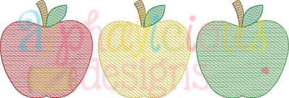 Apple Three In A Row-Sketch
