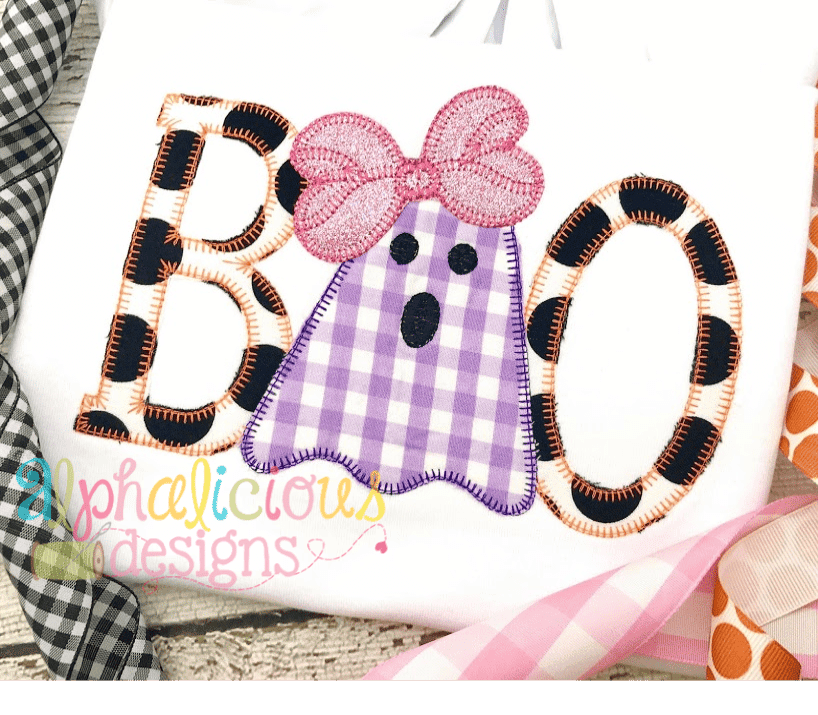BOO with Bow-Blanket