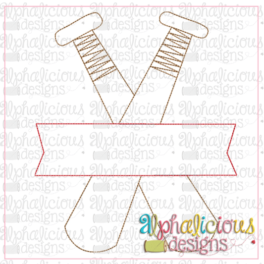 Bat and Banner-Triple Bean