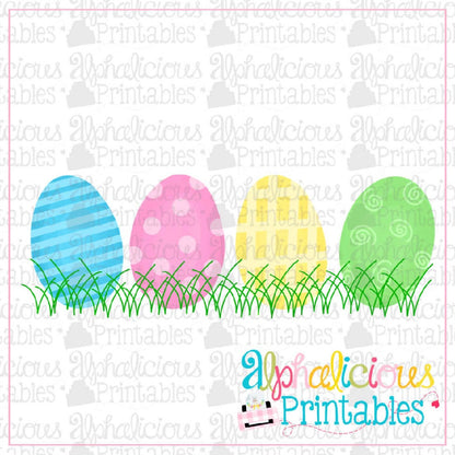 Easter Eggs-Printable