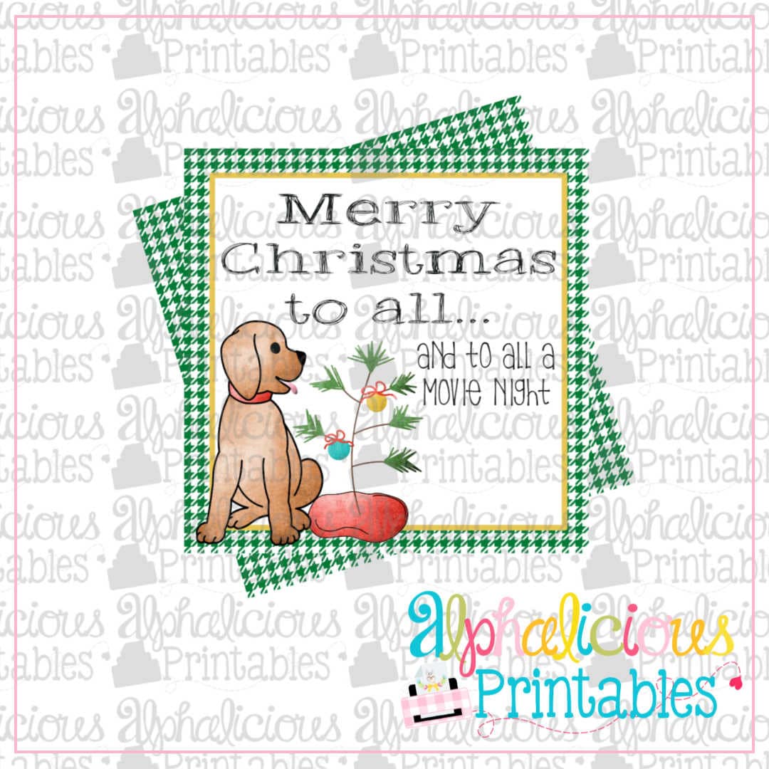 Merry Christmas to all...-Boy Printable Tags