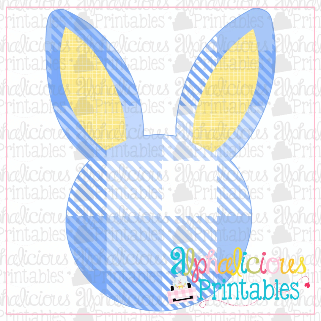 Bunny Head-Printable