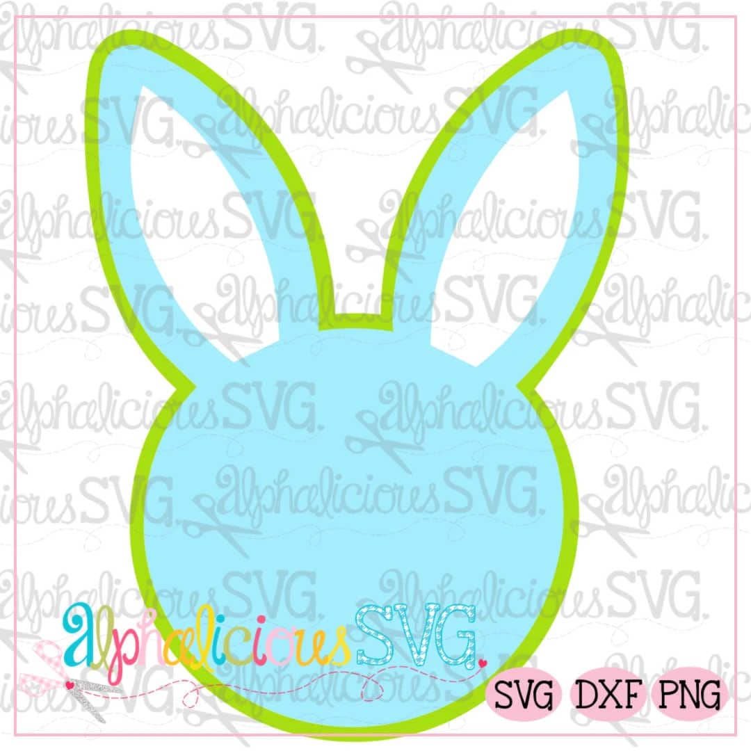 Bunny Head SVG – Alphalicious Designs