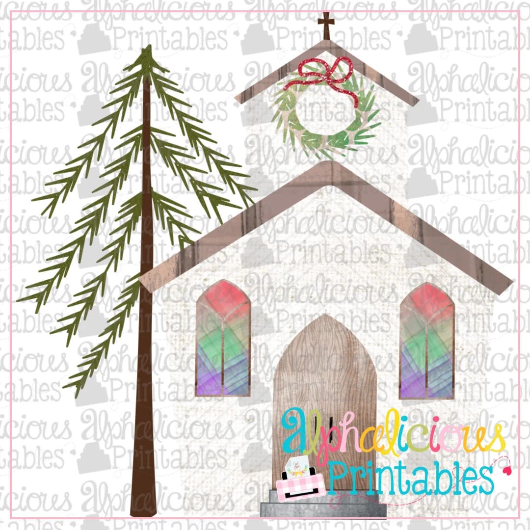 Christmas Church- Printable
