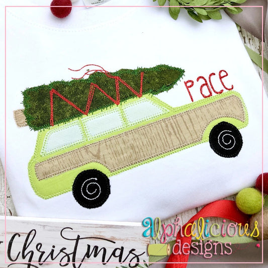 Christmas Wagon-Blanket