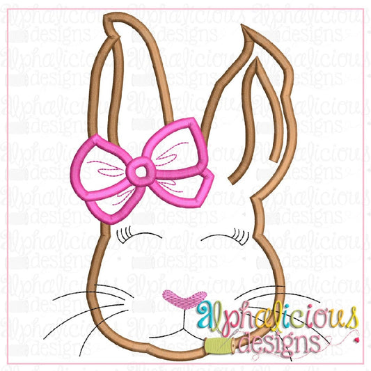 Classic Bunny with Bow-Satin