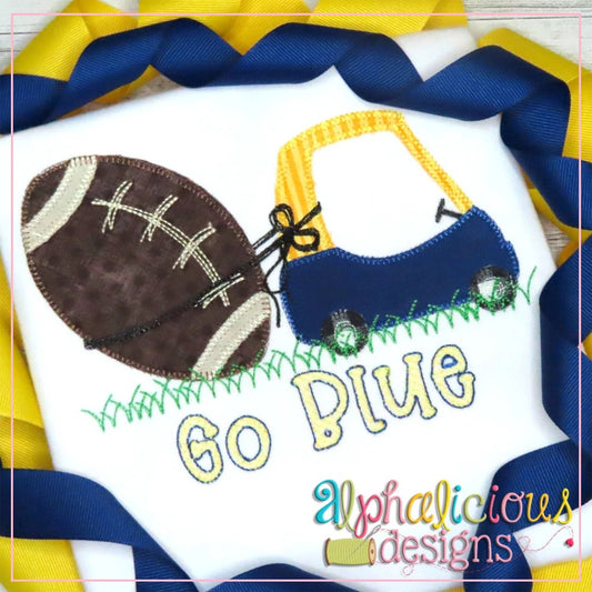 Coupe with Football-Blanket