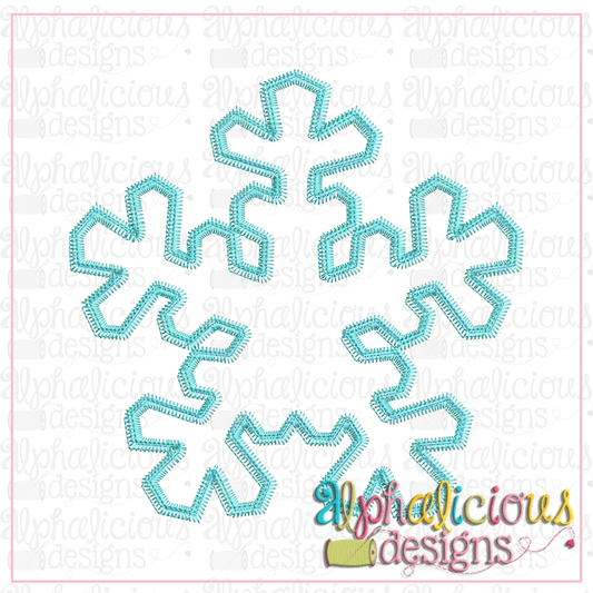 Doodle Snowflake-ZigZag