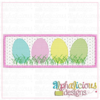 Easter Eggs Faux Smock