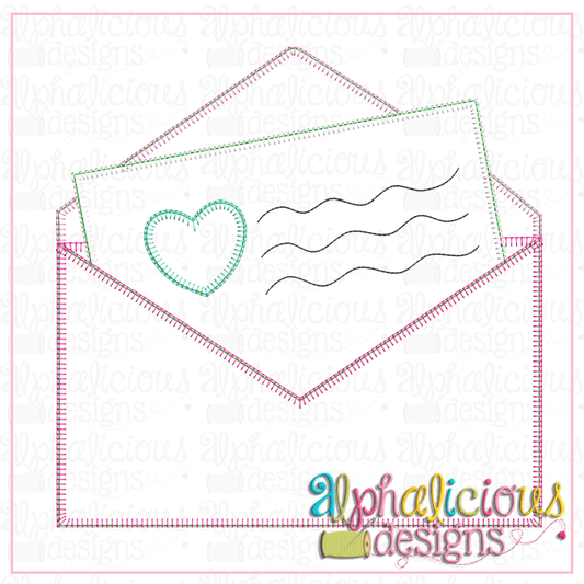 Envelope with Love Letter- Blanket