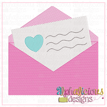 Envelope with Love Letter- Sketch