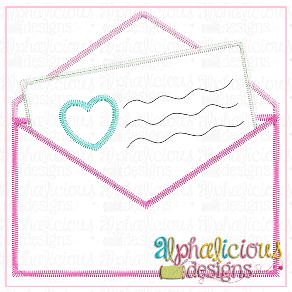 Envelope with Love Letter- ZigZag