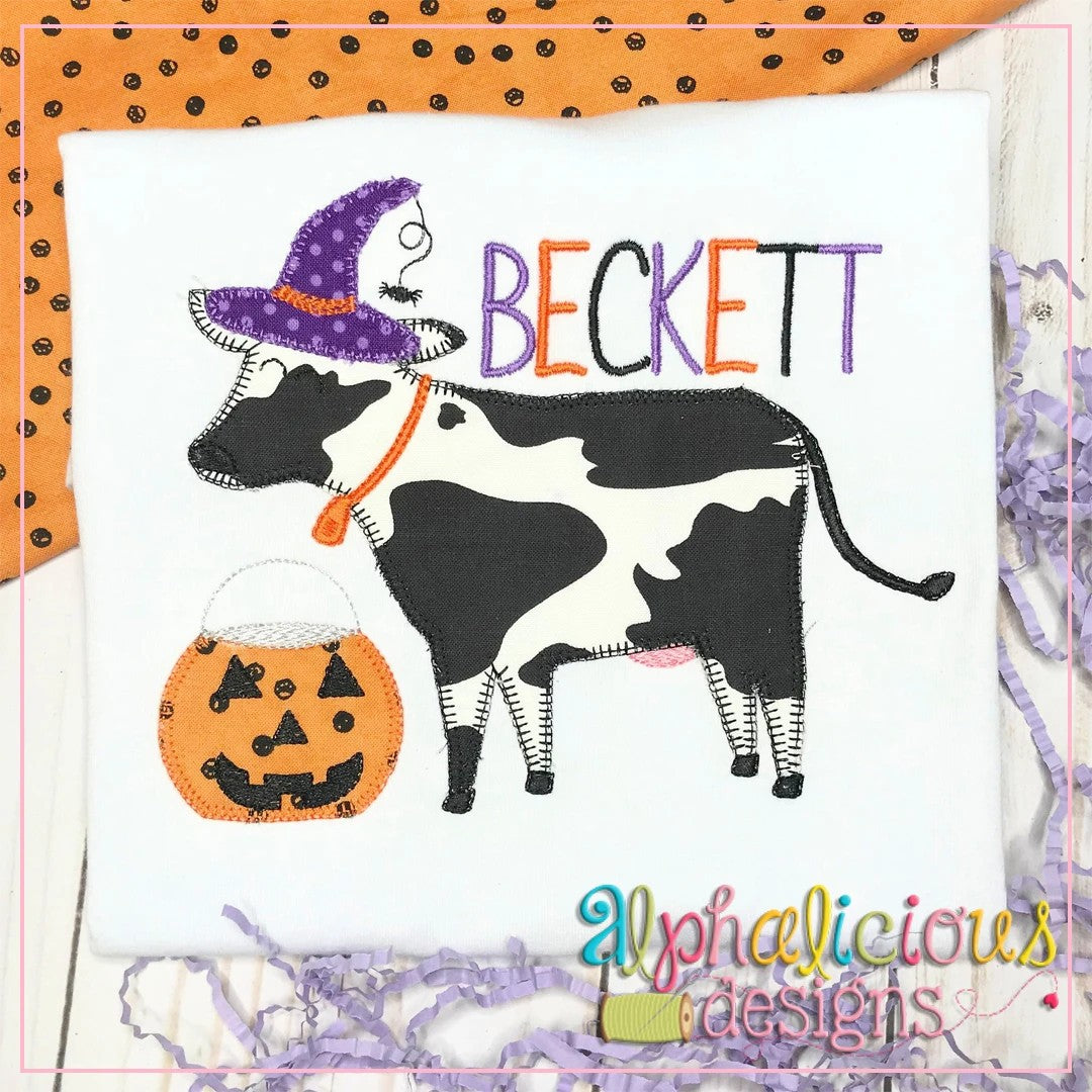 Halloween Cow-Blanket