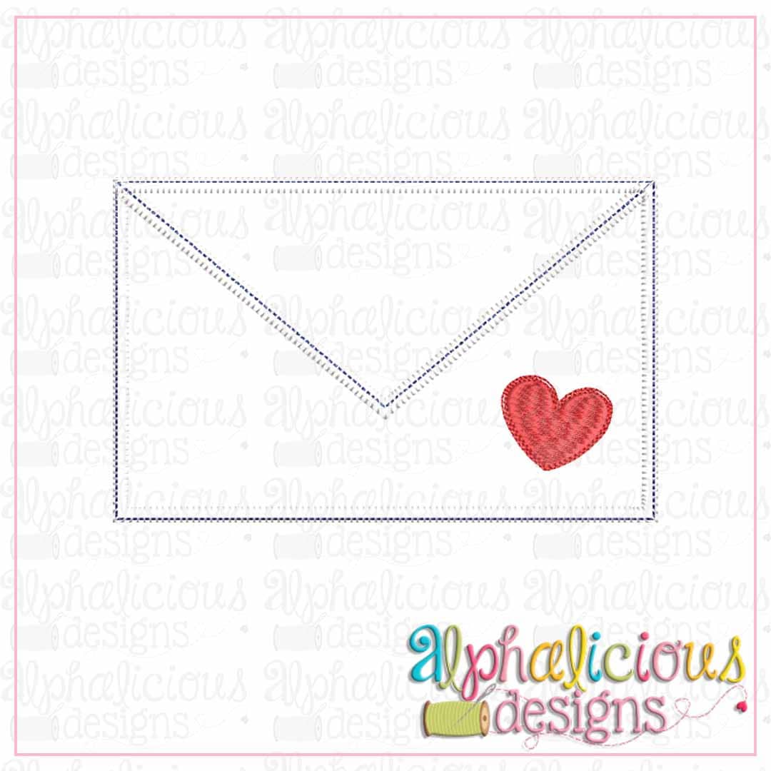 Happy Heart Envelope-Blanket