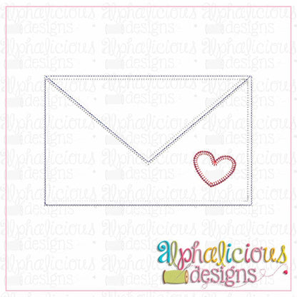 Happy Heart Envelope-Triple Bean