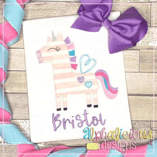 Happy Heart Unicorn- Blanket