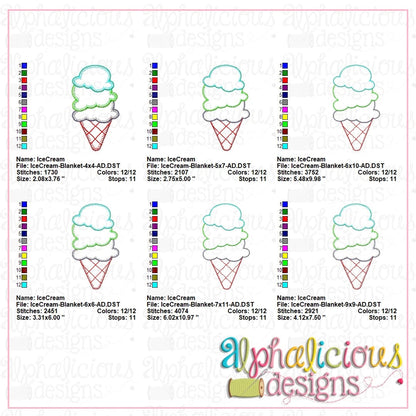 Ice Cream-Blanket