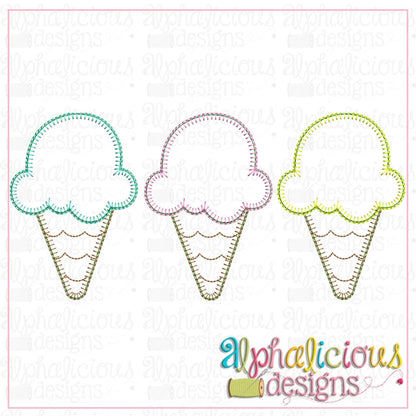 Ice Cream Trio-Blanket