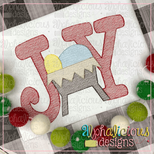 JOY Nativity-Sketch