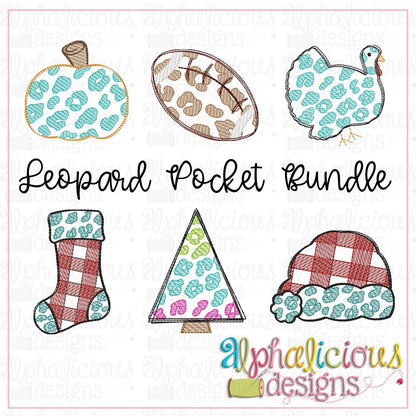 Leopard Pocket Designs BUNDLE-Sketch
