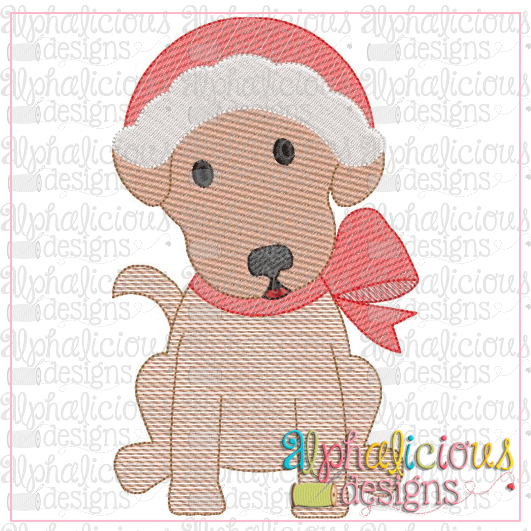 Mrs Clause Pup-Sketch