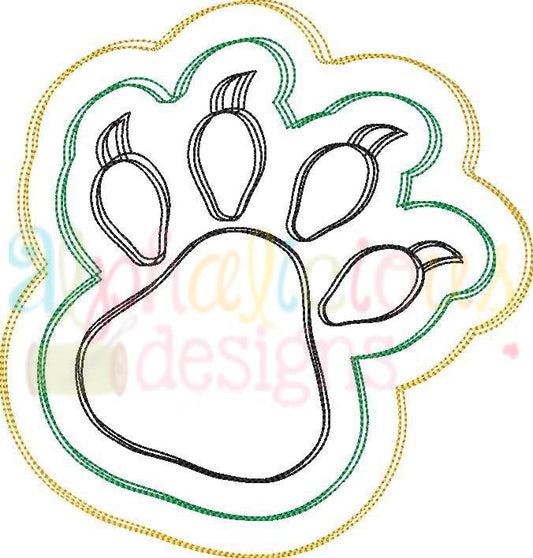 Paw Print 2-Scribble