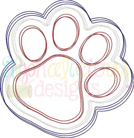 Paw Print 1-Scribble