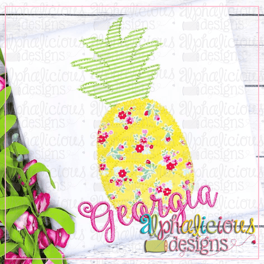 Pineapple Applique Design