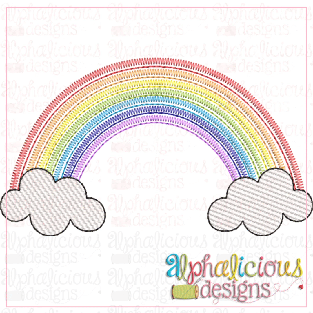 Rainbow-Sketch – Alphalicious Designs