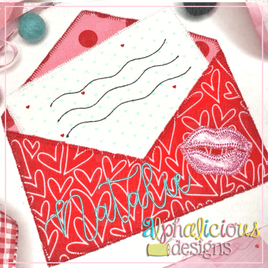 Sealed with a Kiss Envelope- Blanket