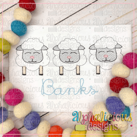 Sheep-Three In A Row-Sketch