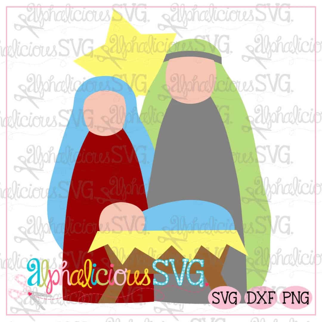 Simple Nativity- SVG