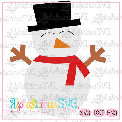 Snowboy with Hat- SVG