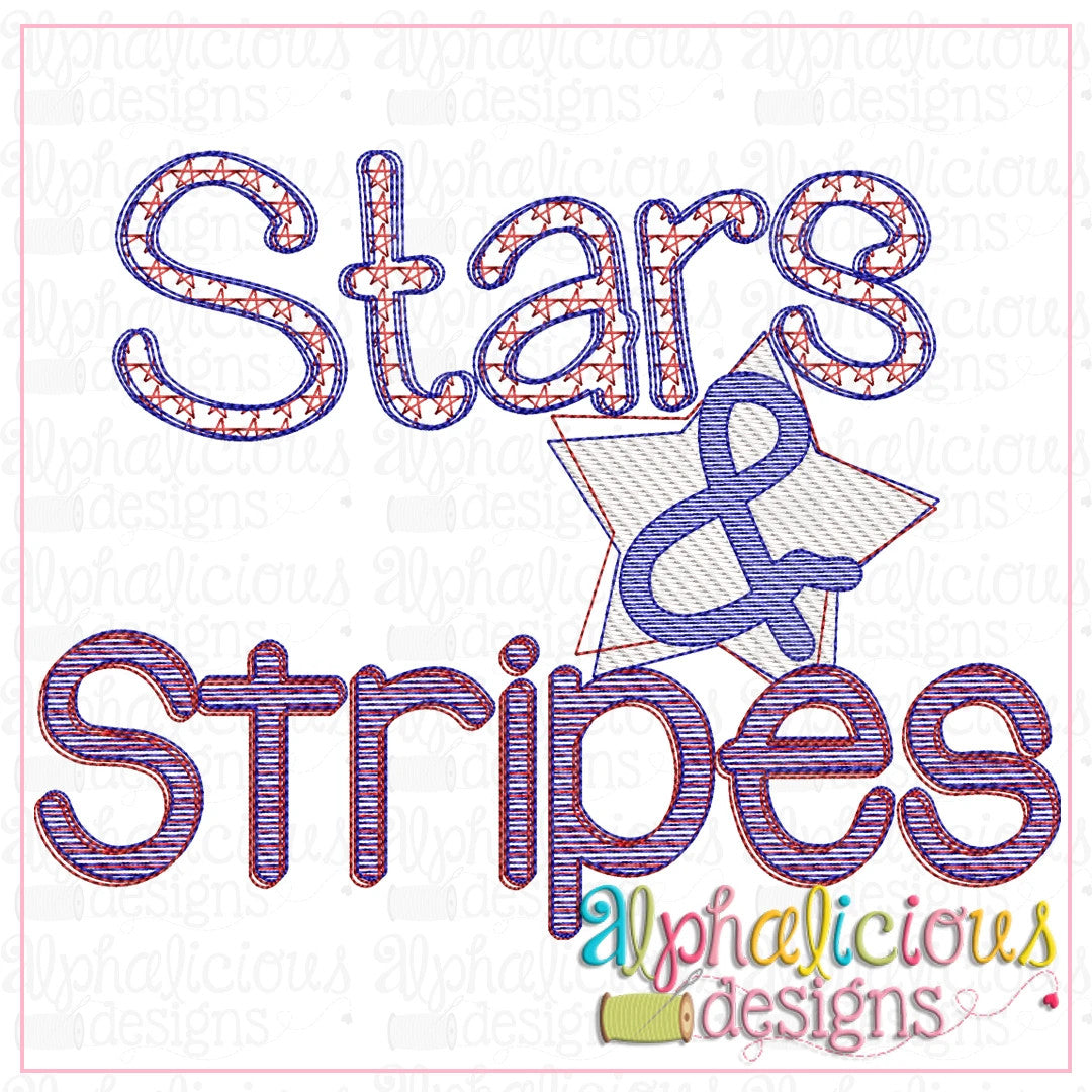 Stars and Stripes-Sketch