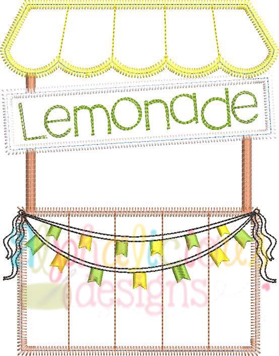 Sweet Summer Time Lemonade Stand-ZigZag