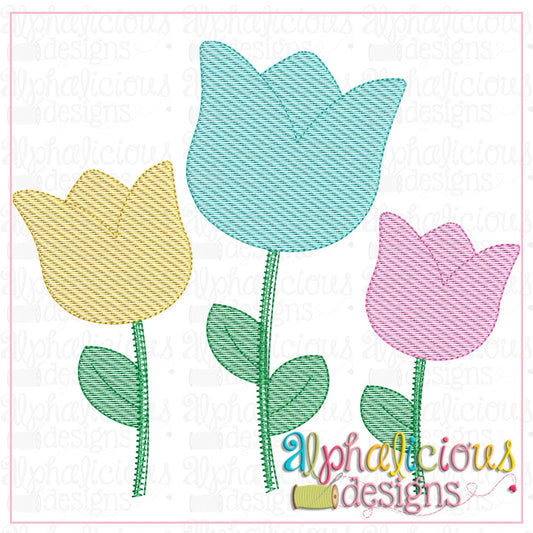 Tulip Trio-Sketch