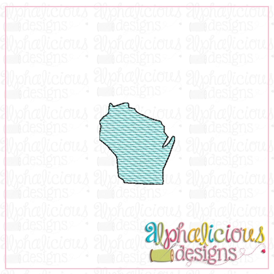 Wisconsin-MINI-Sketch – Alphalicious Designs