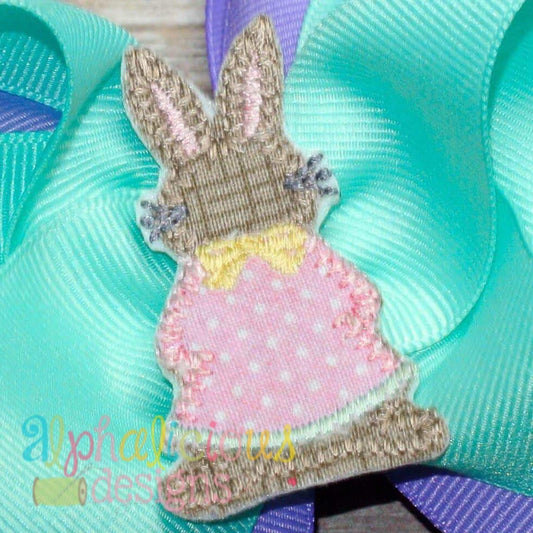 Little Miss Cottontail Feltie - Blanket