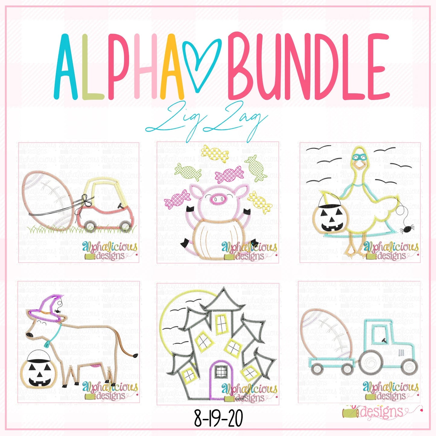 ALPHA BUNDLE-8/19/20 Release-ZigZag Stitch