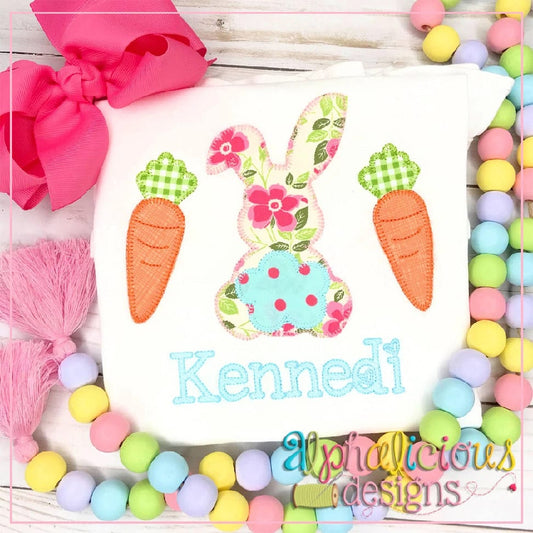 Bunny with Carrots-Blanket