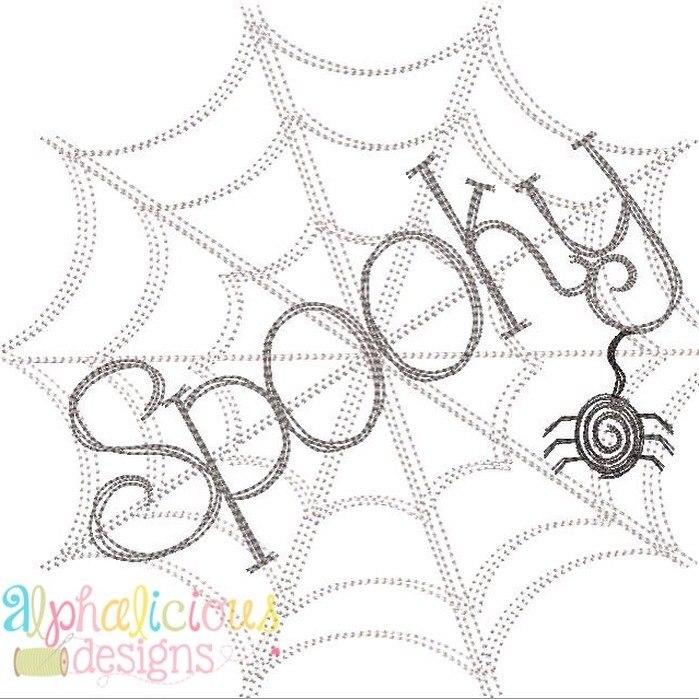 Spooky Spider Web- Vintage