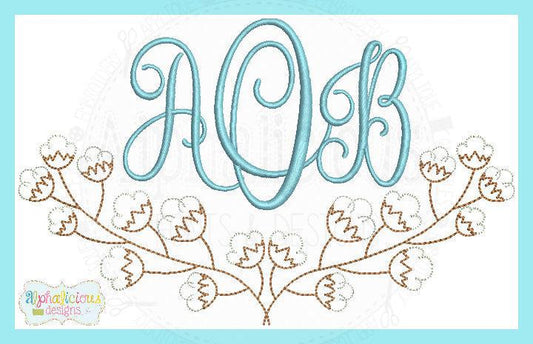 Vintage Cotton Monogram Swag MINI