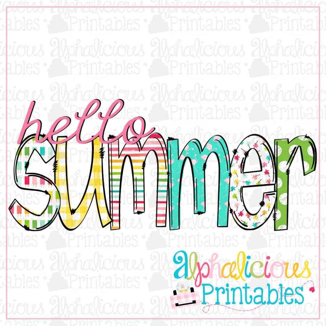 Hello Summer-Printable