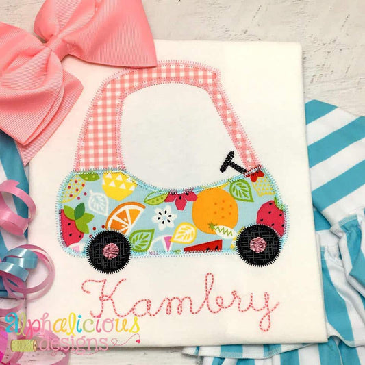 Cozy Car Applique- ZigZag