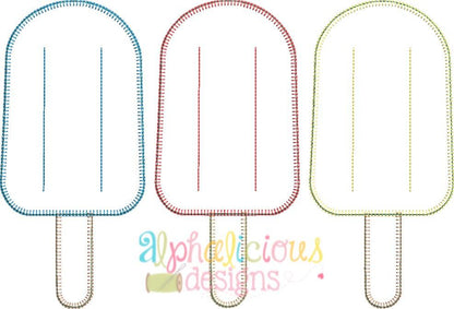 Popsicle Three In a Row - Blanket