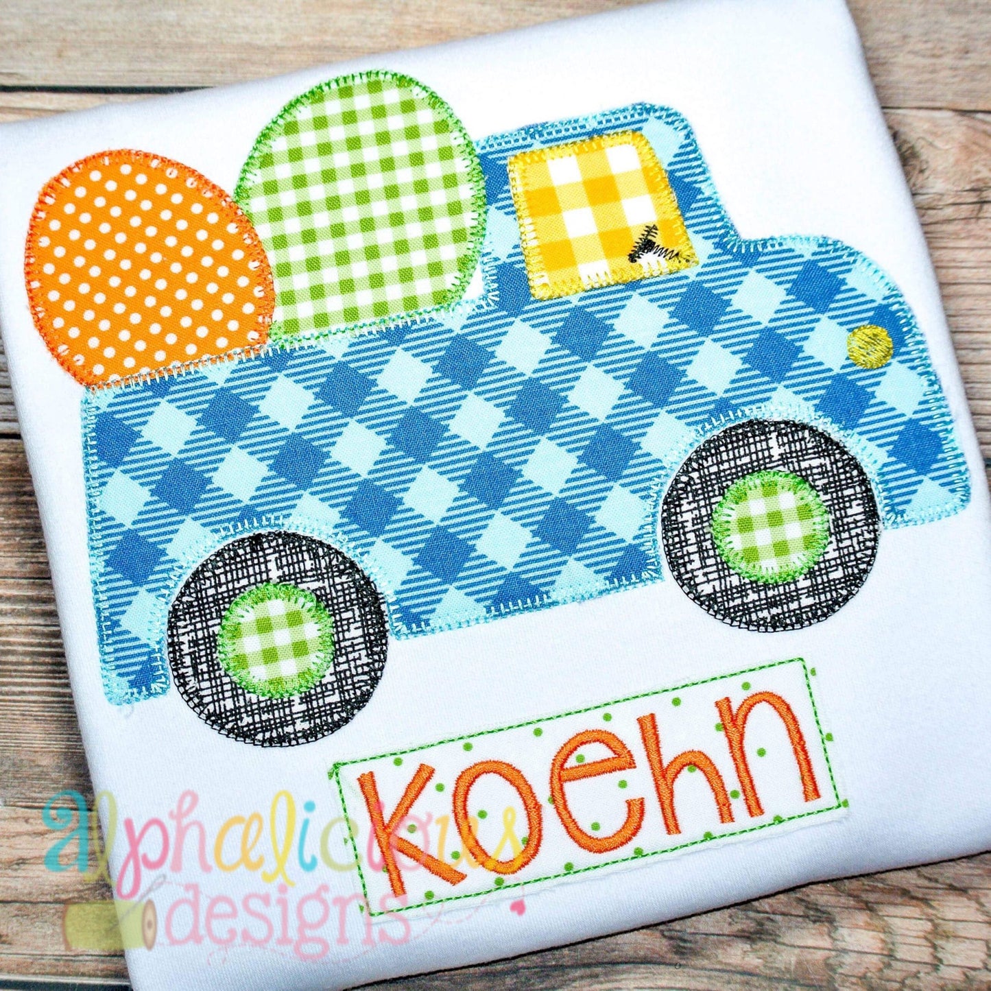 Easter Egg Truck- Blanket