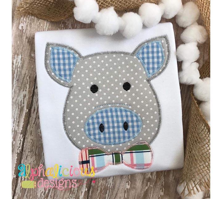 Mr. Pig With Bow Tie- Zig Zag